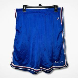 Retro Champion Athletic Blue Shorts XL